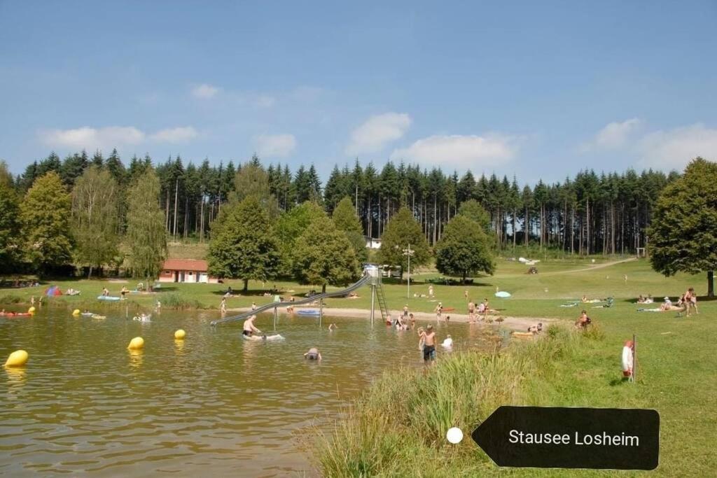 Ferienwohnung Susanne, Losheim Am See Wahlen Ngoại thất bức ảnh