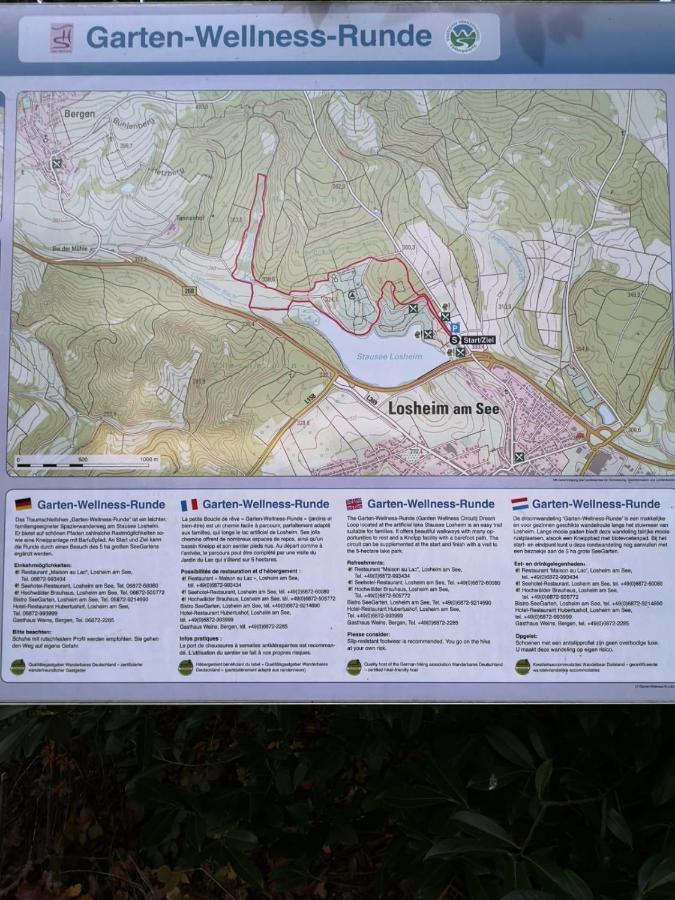 Ferienwohnung Susanne, Losheim Am See Wahlen Ngoại thất bức ảnh